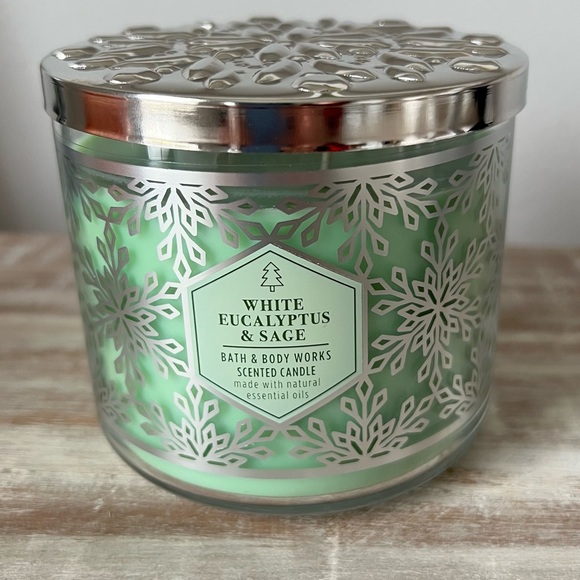 Bath & Body Works Accents Bath Body Works White Eucalyptus And Sage